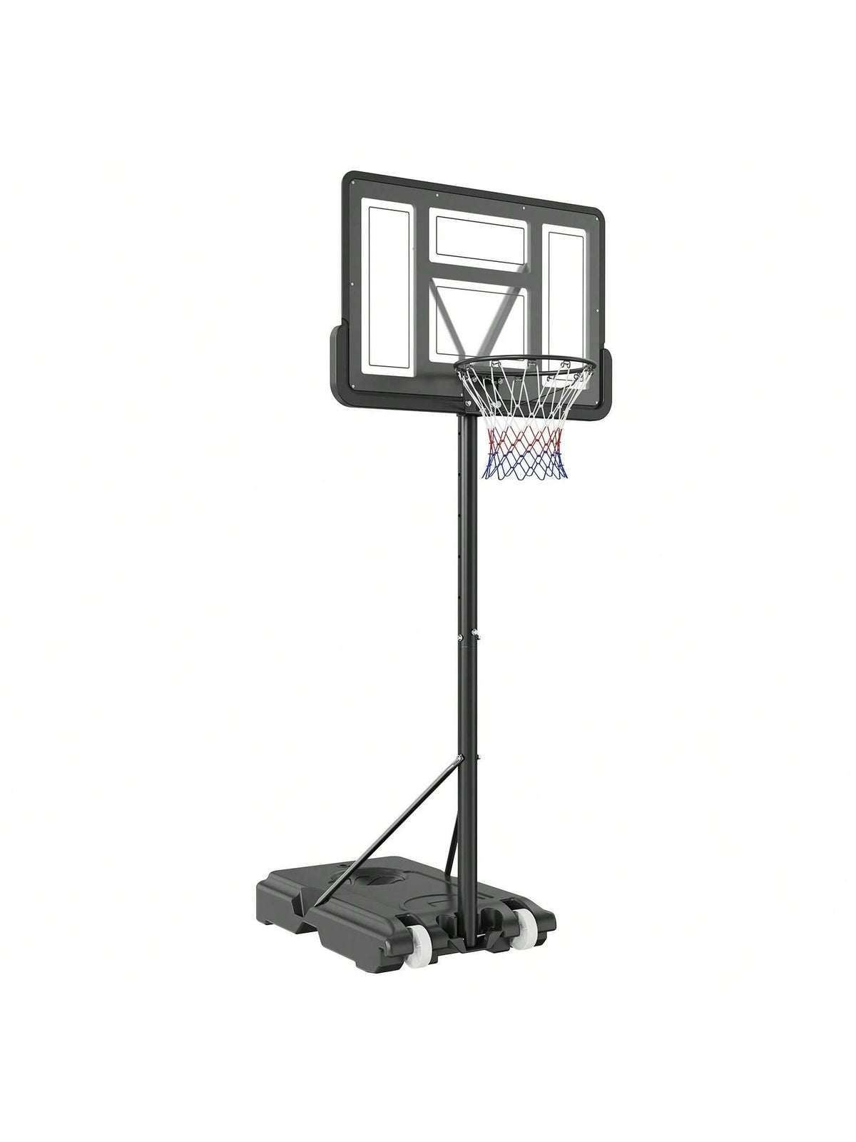 Basketball Hoop, 4-10 Ft Adjustable Height Portable Backboard System, 54 Inch Or 28 Inch Or 32 Inch Or 50 Inch Or 40 Inch Basketball Hoop & Goal, Basketball Set With Wheels, Stand, And Fillable Base