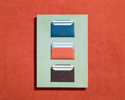 Batten Card Wallet, Navy