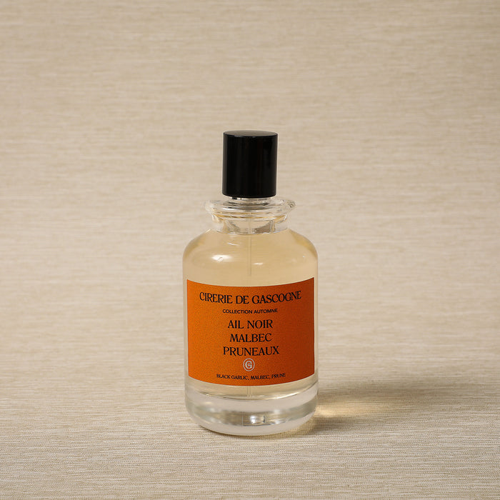 Black garlic malbec and prune room spray
