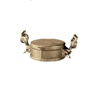 Brass 3" Camlock Dust Cap Fitting