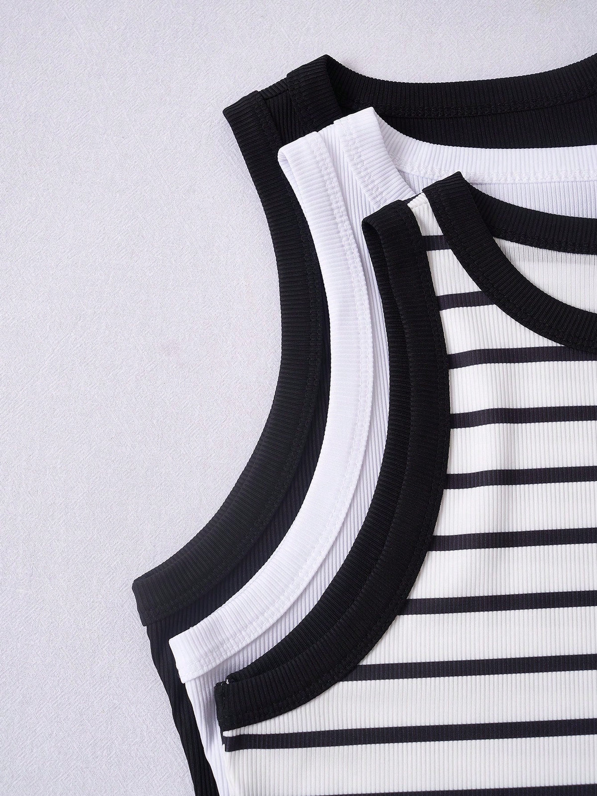 Breezaya 3pcs Striped Tank Top For Summer