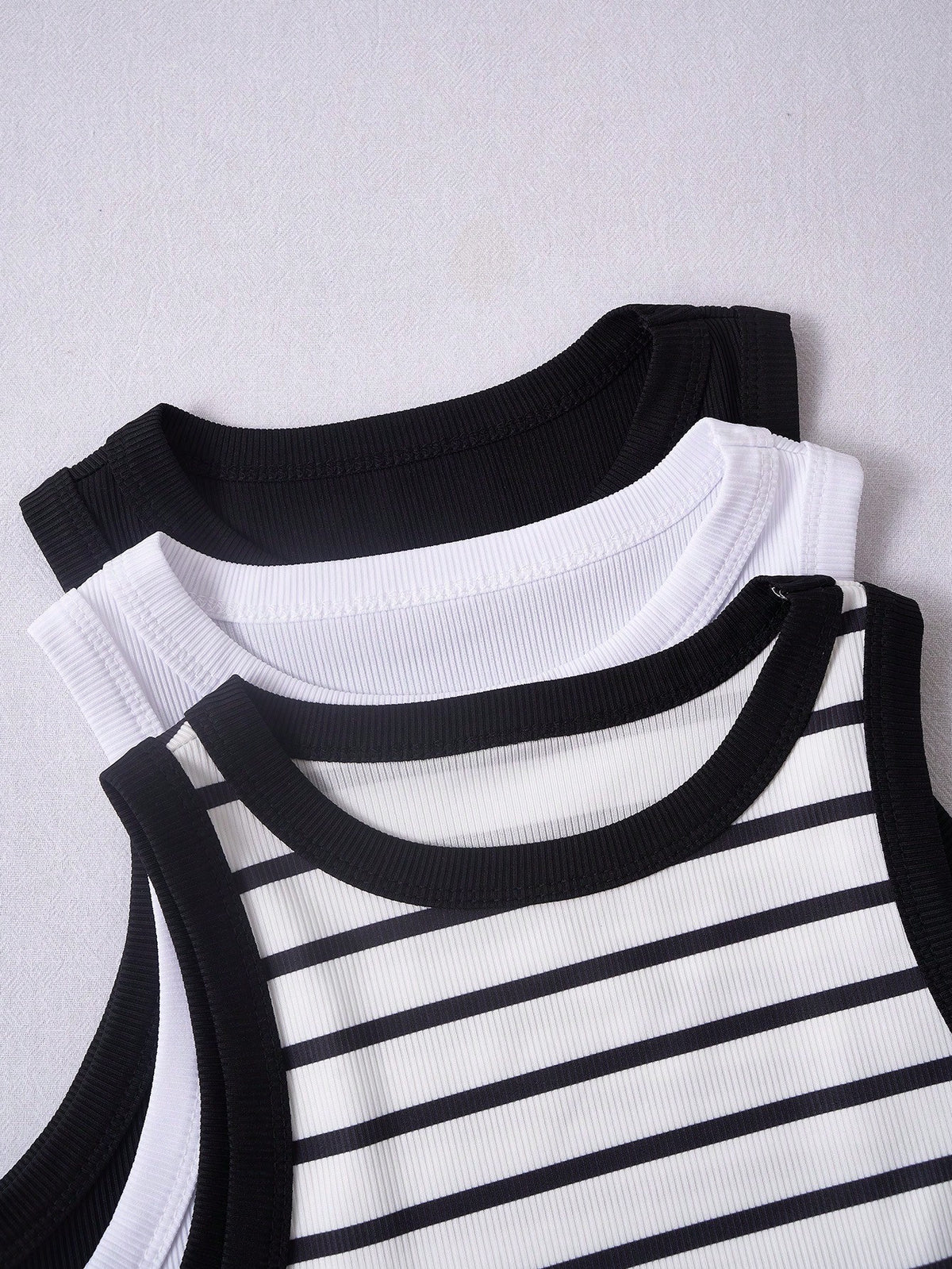 Breezaya 3pcs Striped Tank Top For Summer