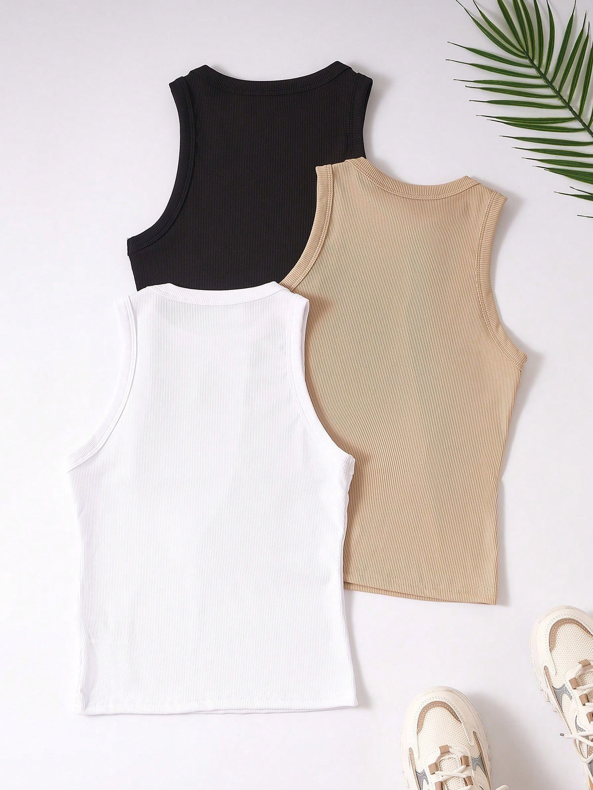 Breezaya 3pcs Striped Tank Top For Summer