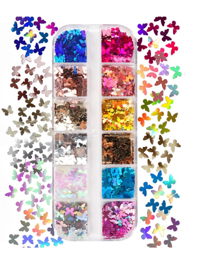 Butterfly Lash Decals n.26 Decorative Stickers Mega Lash Academy