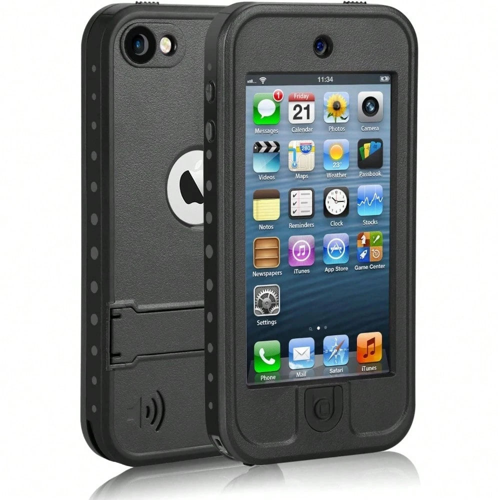 CAIROCK Waterproof Case For IPod Touch 7th/6th/5th Generation: Shockproof & Dustproof Full-Body Protective Cover (Heavy Duty)