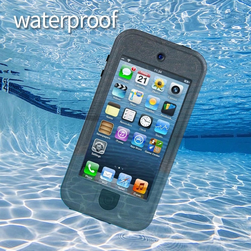 CAIROCK Waterproof Case For IPod Touch 7th/6th/5th Generation: Shockproof & Dustproof Full-Body Protective Cover (Heavy Duty)
