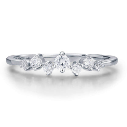 Celestial Pathway White Topaz Ring