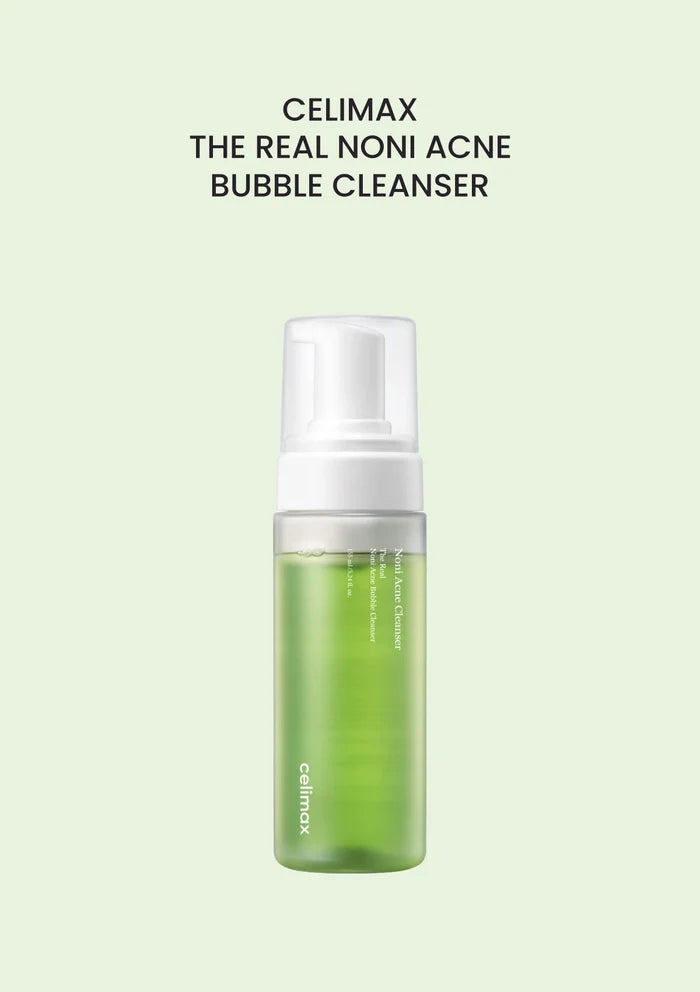 CELIMAX The Real Noni Acne Bubble Cleanser 155ml — branded product main image