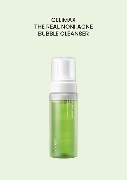 CELIMAX The Real Noni Acne Bubble Cleanser 155ml — branded product main image