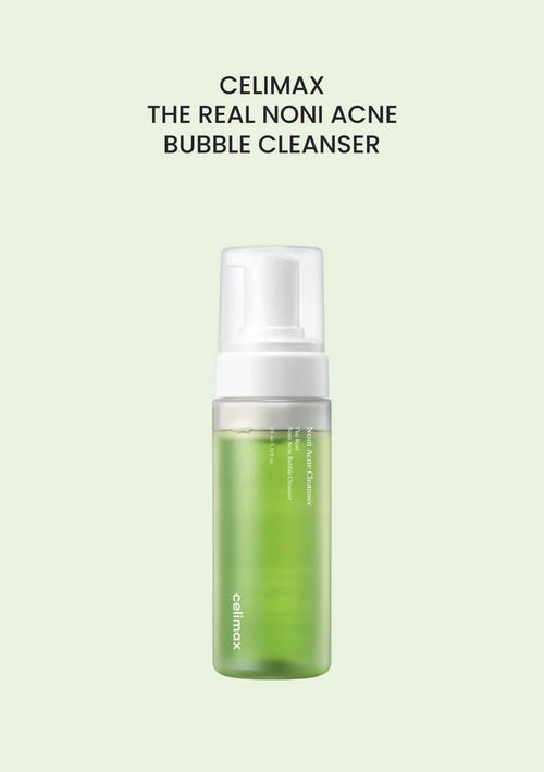 CELIMAX The Real Noni Acne Bubble Cleanser 155ml — branded product main image