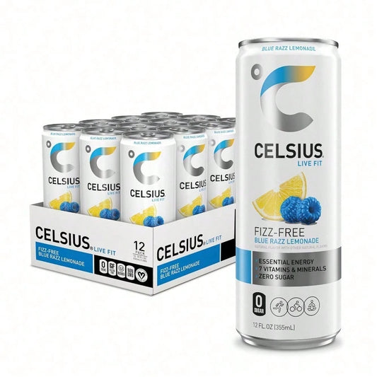 CELSIUS Sparkling Mango Passionfruit, Functional Essential Energy Drink 12 Fl Oz (Pack Of 12)