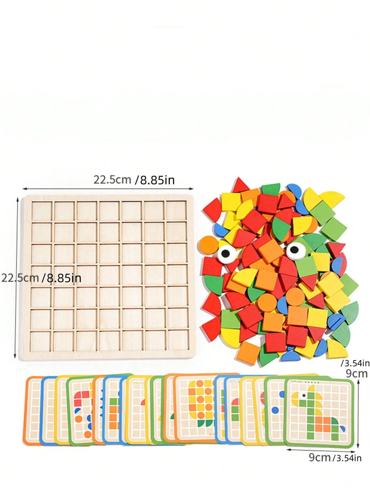 Christmas Decoration Mosaic Puzzle Concentration And Visual Training Educational Material For Kindergarten And Preschool, Desktop Game
