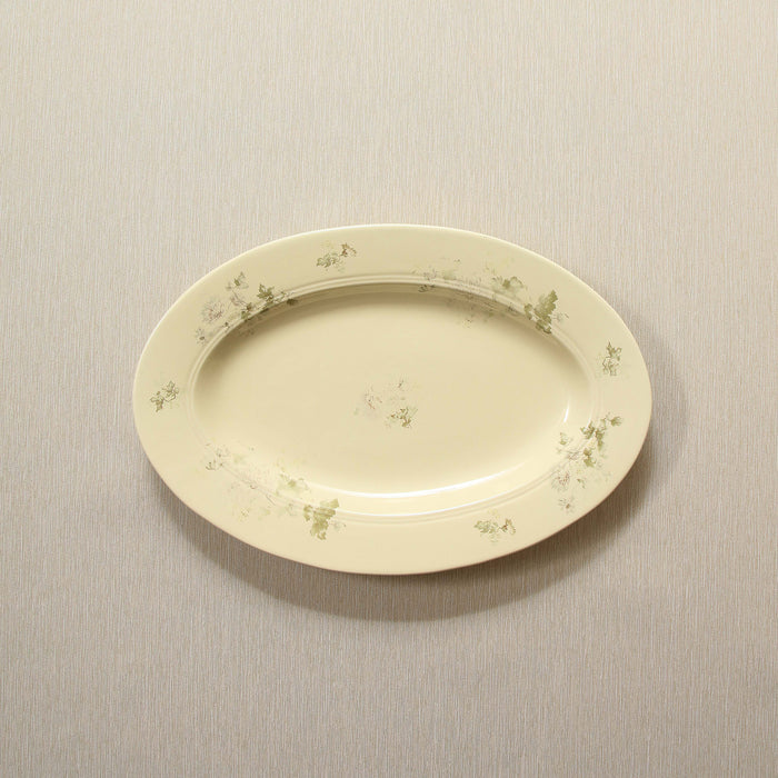 Clair Floral Oval Platter