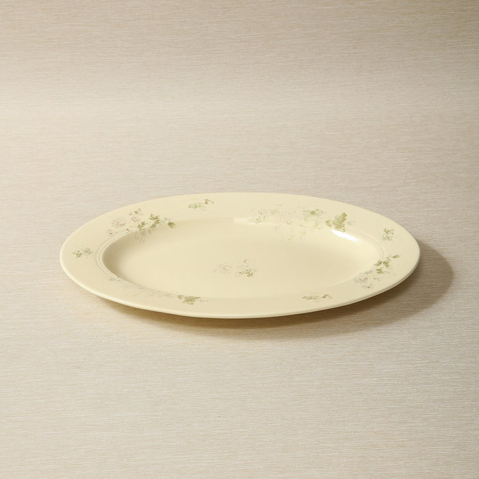 Clair Floral Oval Platter
