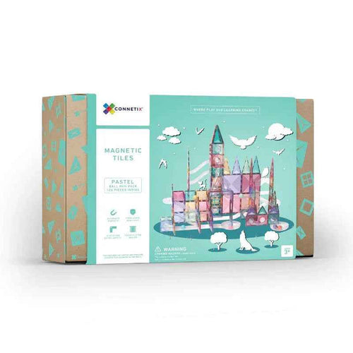 Connetix® Magnetne ploščice Pastel Ball Run Pack 106-delni Connetix