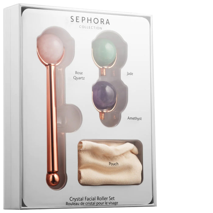 Crystal Facial Roller Set