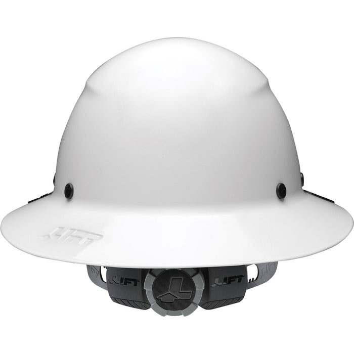 CSA Certified DAX Full Brim Hard Hat - White