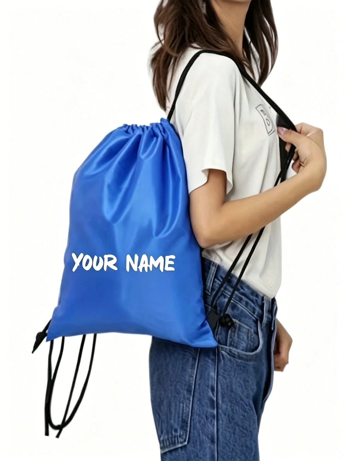 Custom Design Drawstring Backpack,Personalized Bags With Your Logo,Customized Drawstring Backpack Bulk String Bag,Large Capacity Bags,For Everyday Use