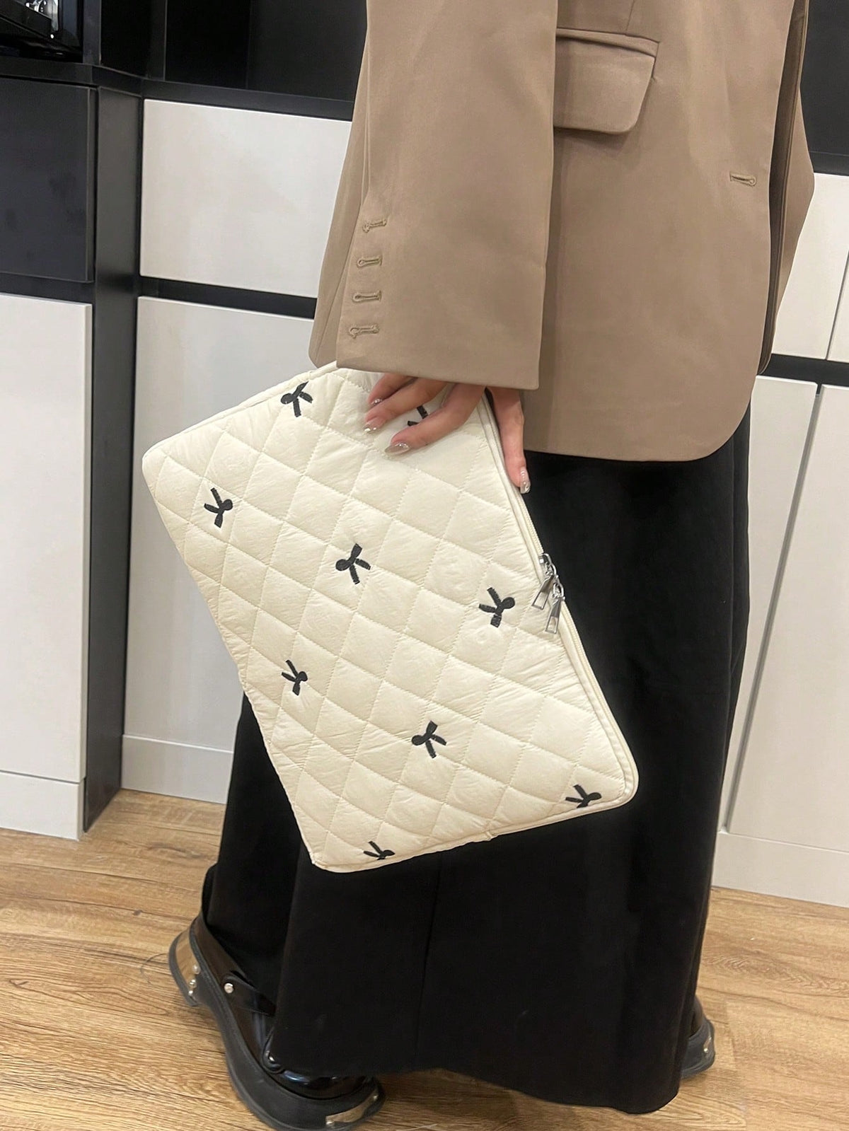Cute Niche Laptop Sleeve Bag, Fits 13.3/14 Inch Notebooks, Space Shock-Absorbing Computer Protective Case Laptop Bag Laptop Case Laptop Bag For Ladies