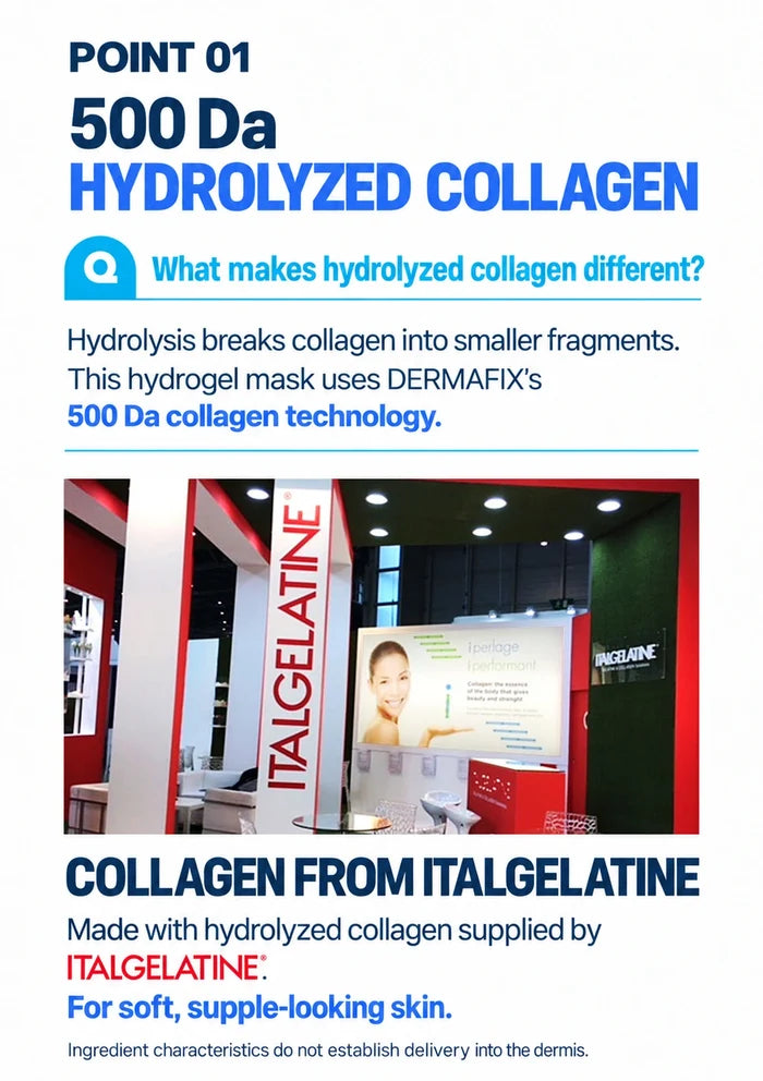 Hyal Collagen — 500 Da hydrolyzed collagen technology and genuine ITALGELATINE supplier photograph