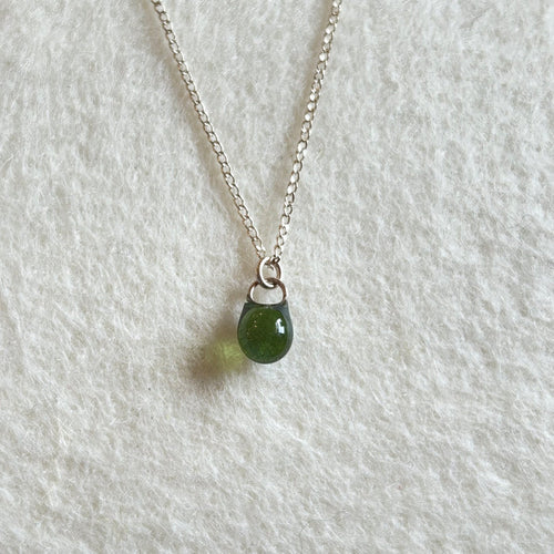Droplet Small Necklace GF CUCUMBER