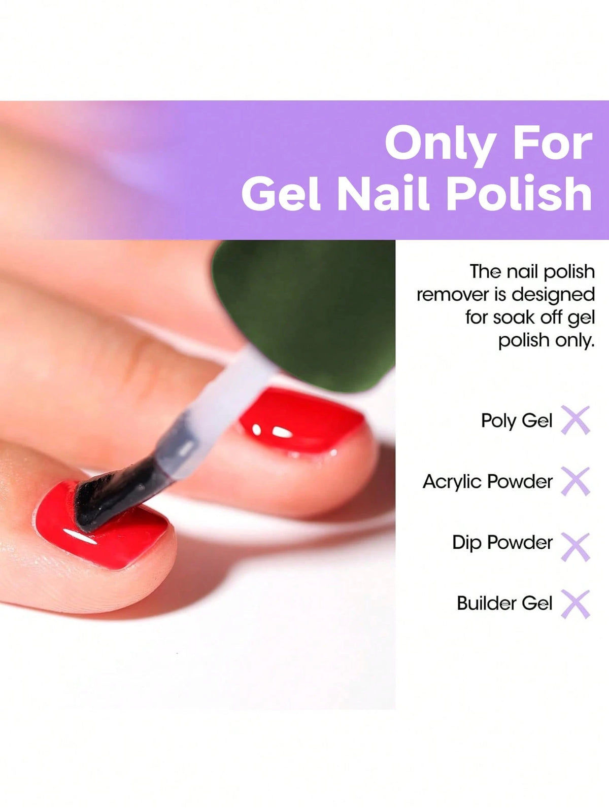 Dueloit 15ml Gel Nail Polish Remover, 1pc, 2-5 Minutes Fast & Easy Removal, No Soaking Or Wrapping Required, Quickly Removes Soak-Off Gel Nail Polish, Random Color