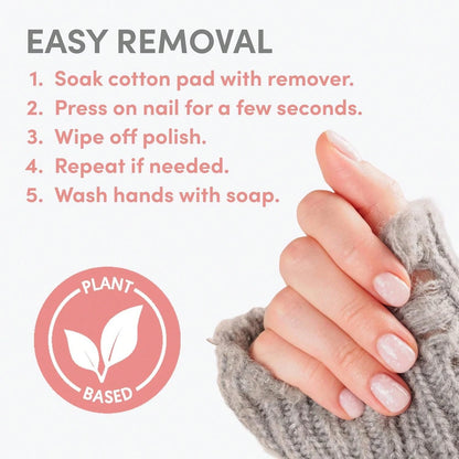Ella+Mila 100% Pure Acetone Nail Polish Remover U2013 Professional Strength Gel, Acrylic &Amp; Shellac Remover U2013 Fingernail Polish Soak For Dip Powder, Glitter &Amp; Artificial Nails (8 Fl Oz)