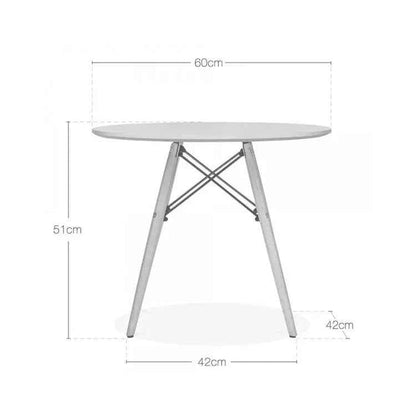 EM Furniture Otroška mizica White EM Furniture