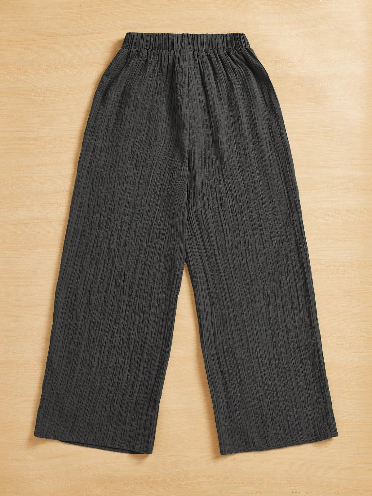 Essnce Women's Casual Simple Striped Heart Print Long Pants Summer Spring Valentine's Day New Years Women