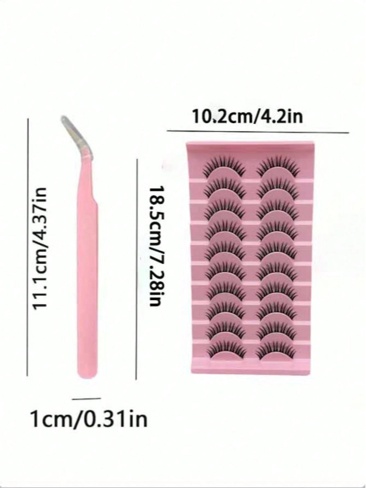 European And American Cross-Border False Eyelashes, Thick And Large-Capacity Eyelashes, Eyelash Extension, Segmented Eyelashes