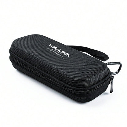EVA Hard Case For SSD Enclosure, Portable Cable Storage Bag Travel Organizer Pouch For USB Cables Adapter, Shockproof Protective Zipper Carrying Case For Tech Accessories