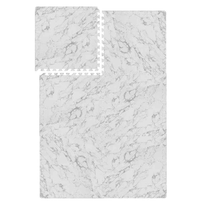 Evibell® Igralna podloga Puzzle 120x180 Marble Grey Evibell
