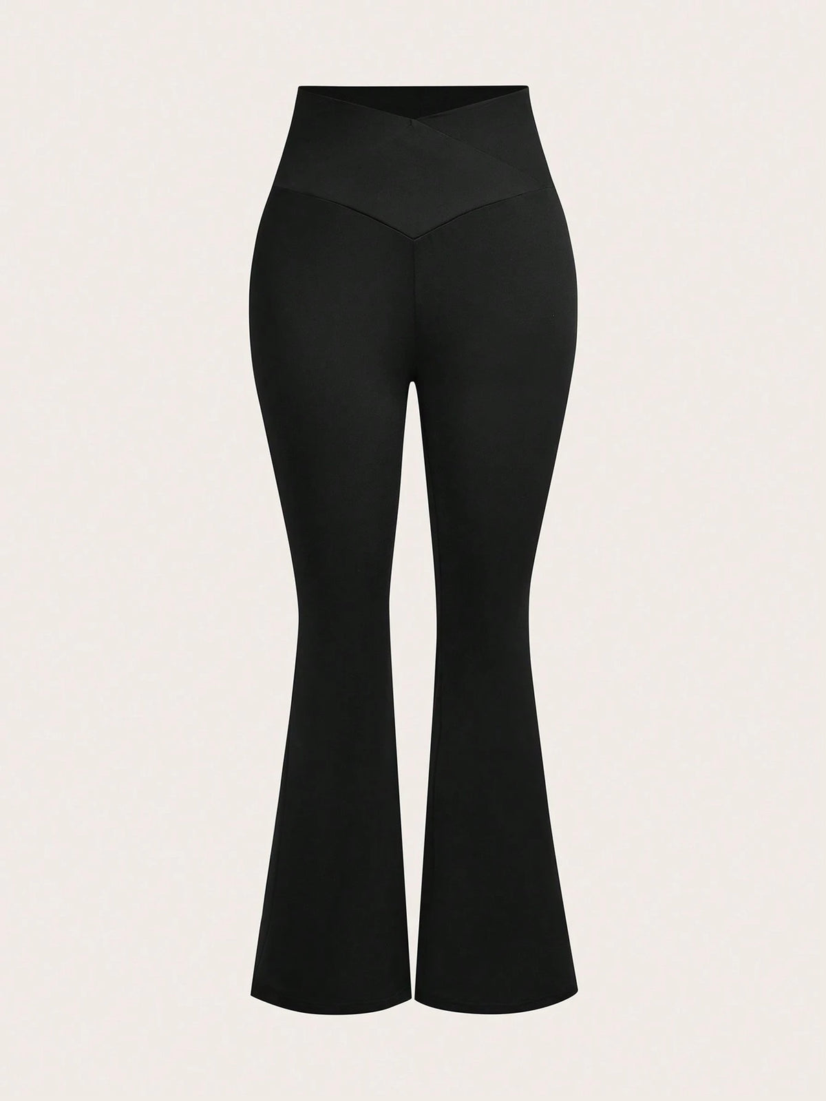 EZwear 3pcs/Set Ladies' V-Waist Flared Trousers