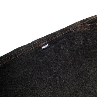 Faded Denim Shorts Swamp - Four Street