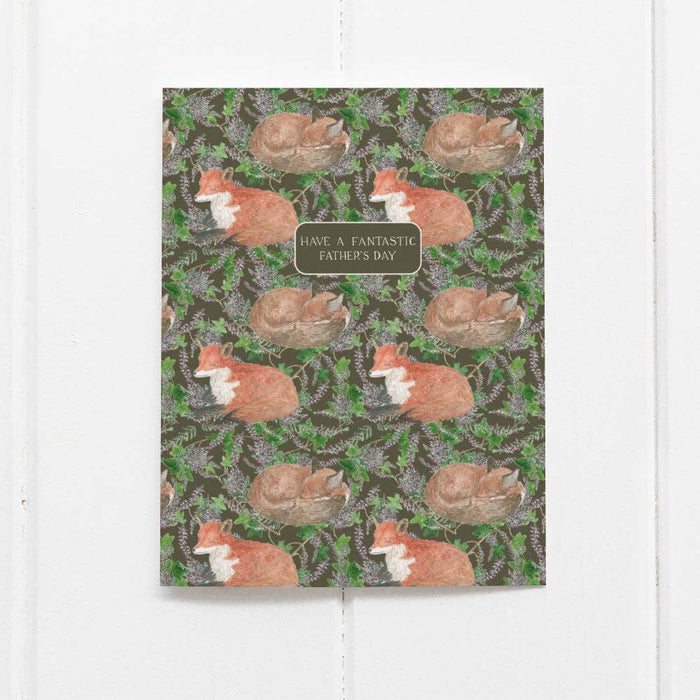 Fantastic Fox Father's Day Greeting Card