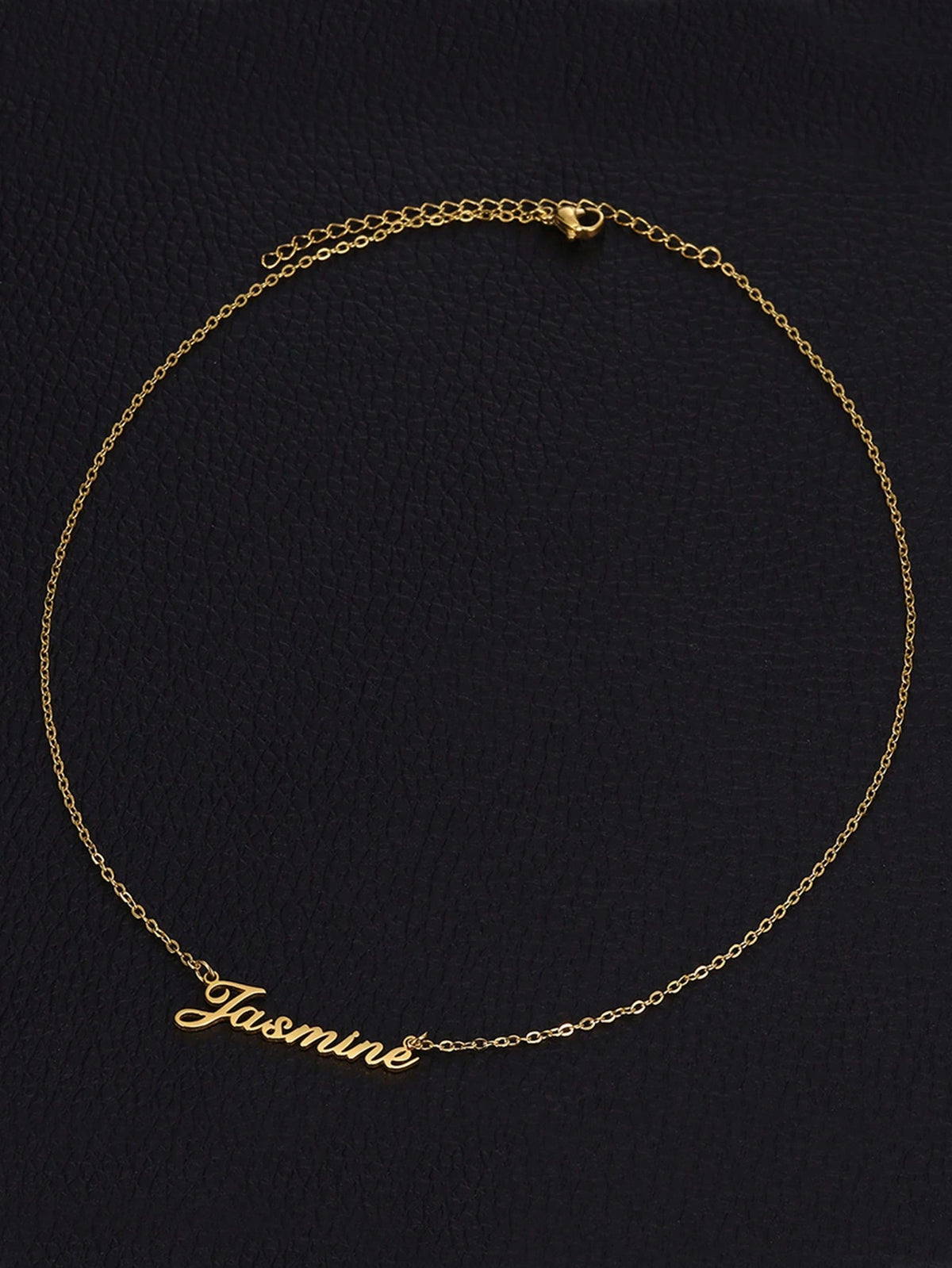 Fashion Customized Name Necklace, Stainless Steel Material, Personalized Nameplate Neck Chain, Gift For Her