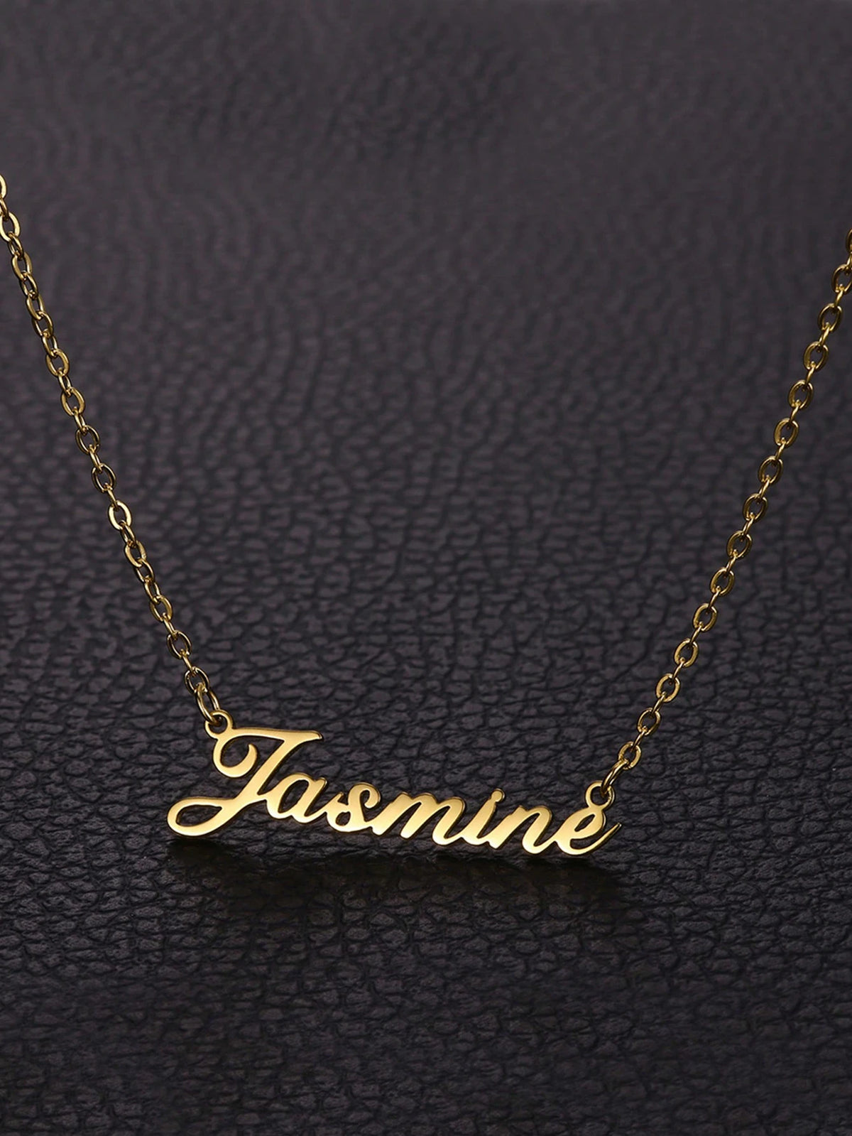 Fashion Customized Name Necklace, Stainless Steel Material, Personalized Nameplate Neck Chain, Gift For Her