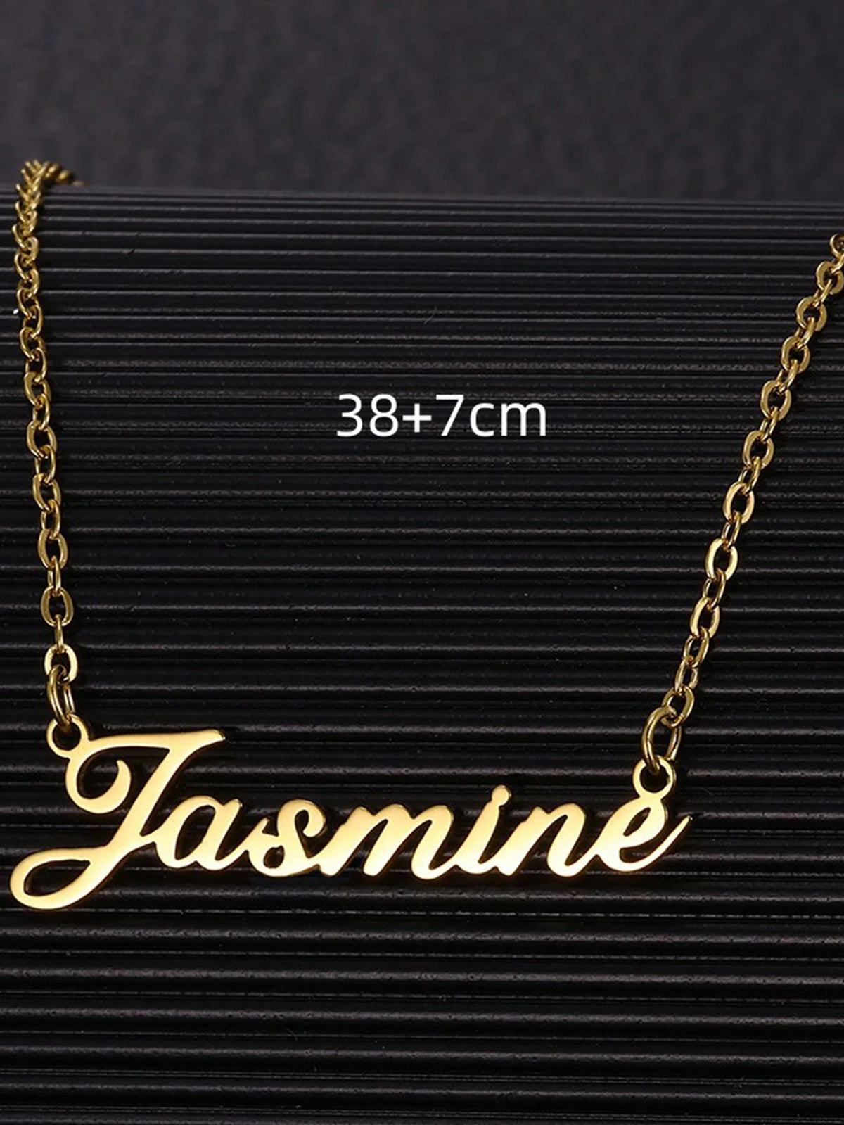 Fashion Customized Name Necklace, Stainless Steel Material, Personalized Nameplate Neck Chain, Gift For Her