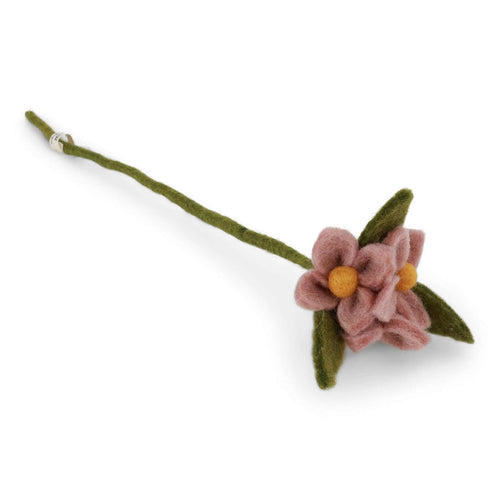 Gry & Sif Felt Flower Cluster, Dusty Rose