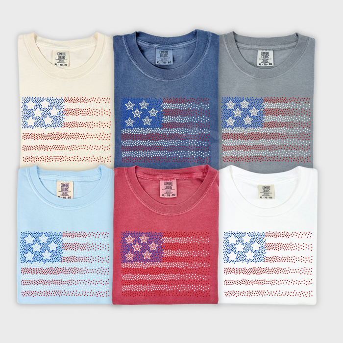 Flag Scatter SPANGLES TRANSFER