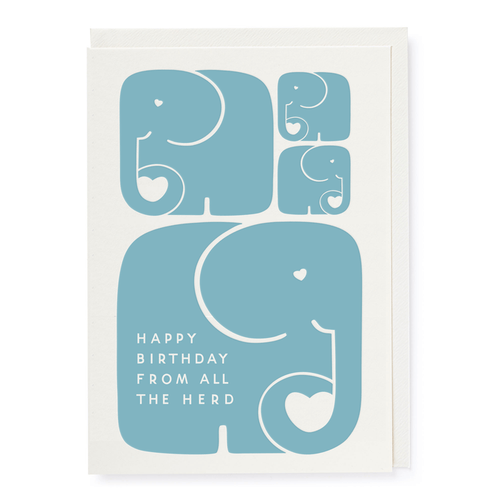 From All the Herd Birthday Card