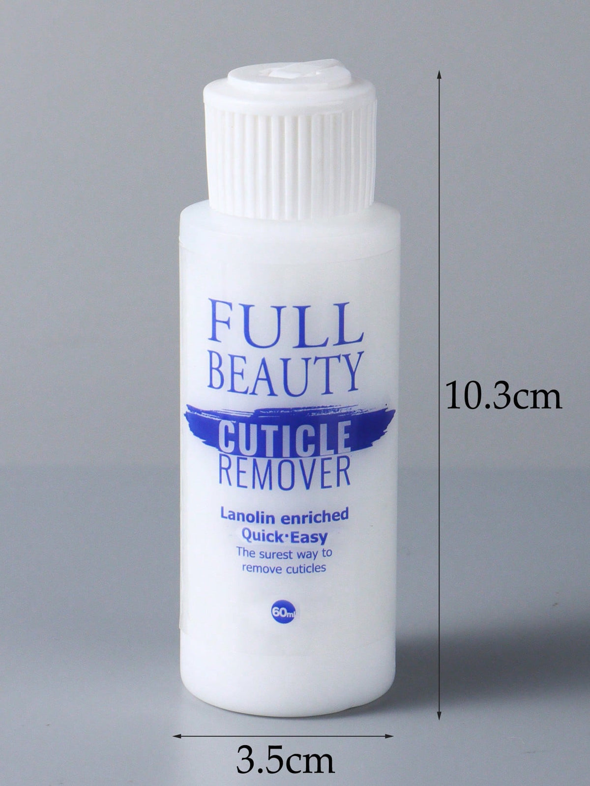 FULL BEAUTY 60ml Nail Cuticle Softening Gel Cream, Smooth & Moisturizing, Removes Nail Dead Skin, Manicure Care Repair Tool With Cuticle Pusher Nails