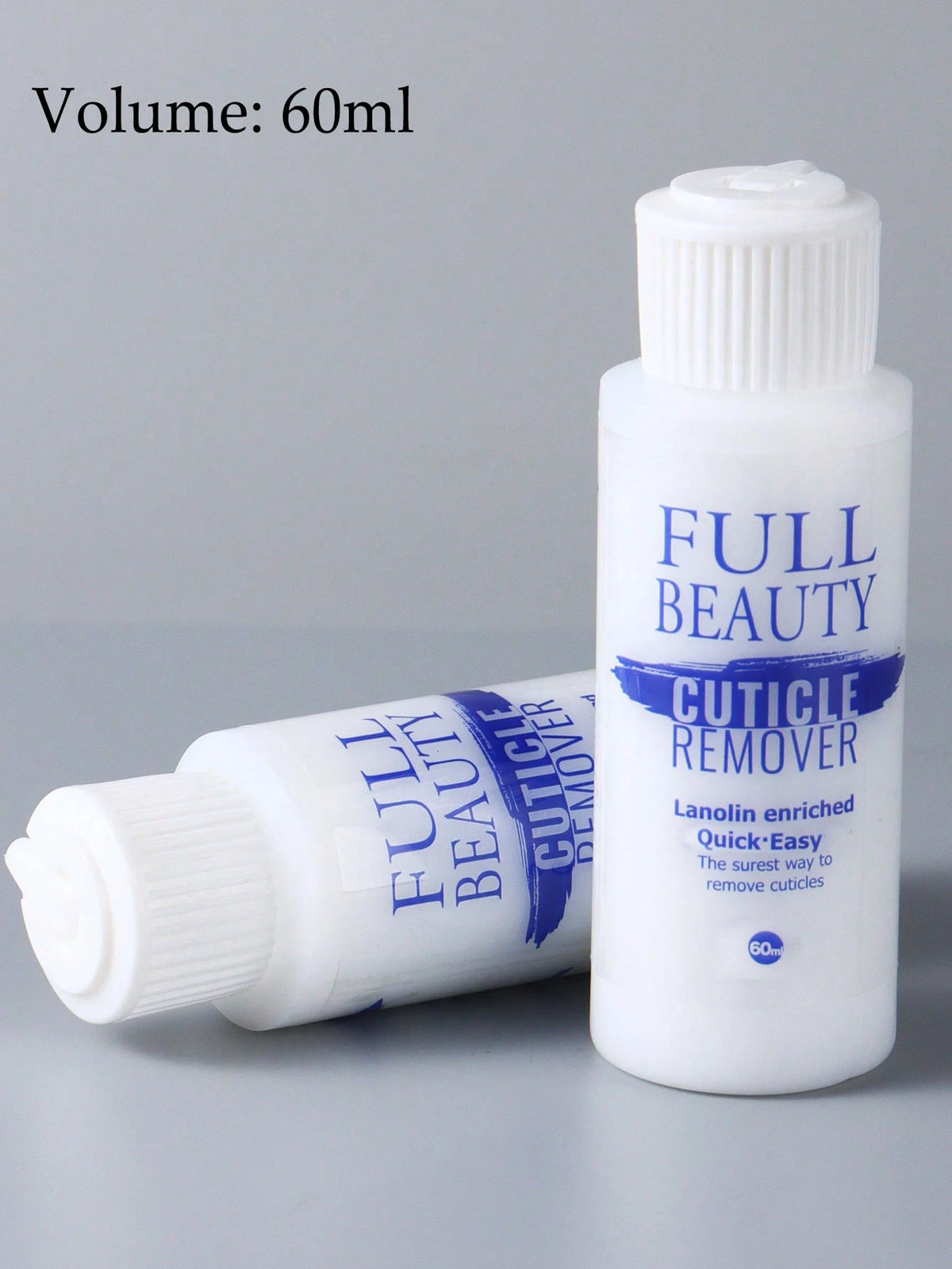 FULL BEAUTY 60ml Nail Cuticle Softening Gel Cream, Smooth & Moisturizing, Removes Nail Dead Skin, Manicure Care Repair Tool With Cuticle Pusher Nails