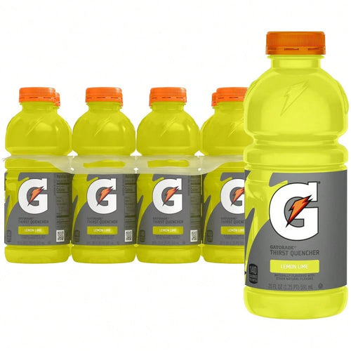 Gatorade Thirst Quencher, Cool Blue, 20 Fl Oz (Pack Of 8)