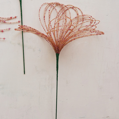 Glass & Acrylic Beaded Spray Stem - 13 Hub Lane   |  Christmas Sprays