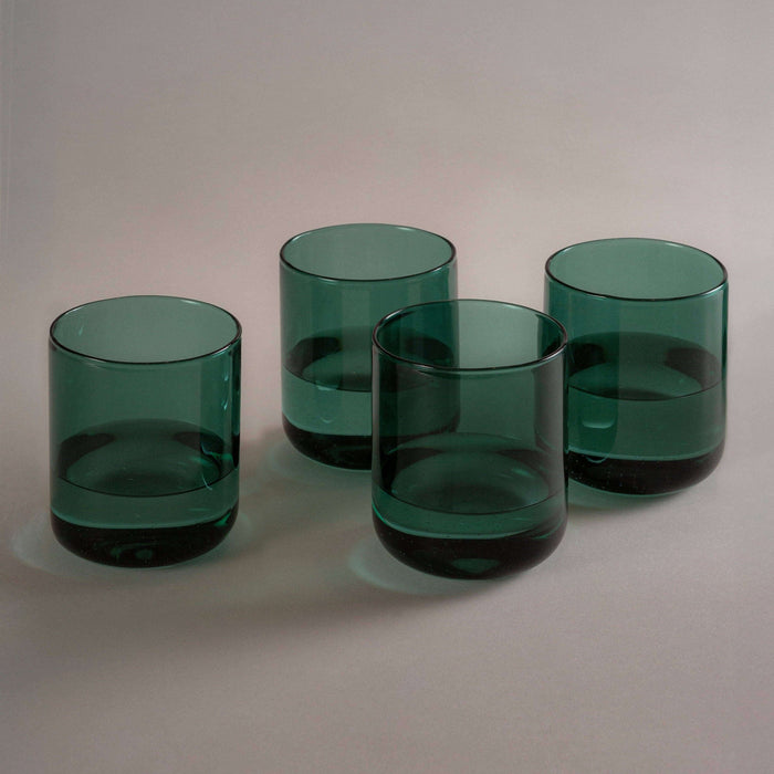 Glass Tumbler Set - Forest