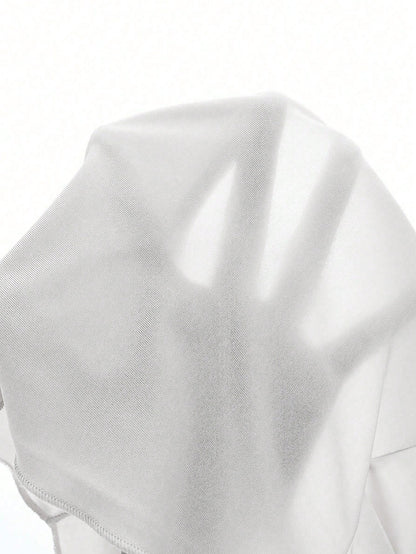 GlowEve Women's White,Summer,Elegant,Party Night Halter Twist Asymmetrical Hem Slit Knit Camisole,Elastic Fashion Top For Date,Dinner,Wedding,Holiday Wear
