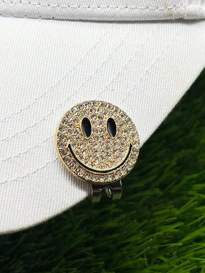 Half-Pack Golf Ball Markers- With Diamond Hat Clip And Position Marker, Easy-Green Accessories. Gift Choice.