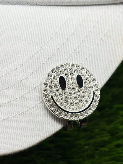 Half-Pack Golf Ball Markers- With Diamond Hat Clip And Position Marker, Easy-Green Accessories. Gift Choice.