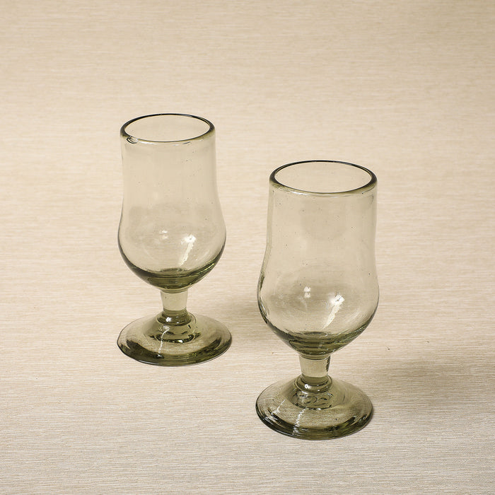 Handmade Tulip Glass